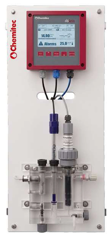 PANELTEC pH & Cloro — Sonda a membrana selettiva · residenziale e pubblica