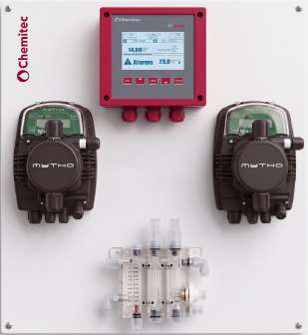PANELTEC pH & Cloro elettromagnetiche — Dosaggio elettromagnetico · privata
